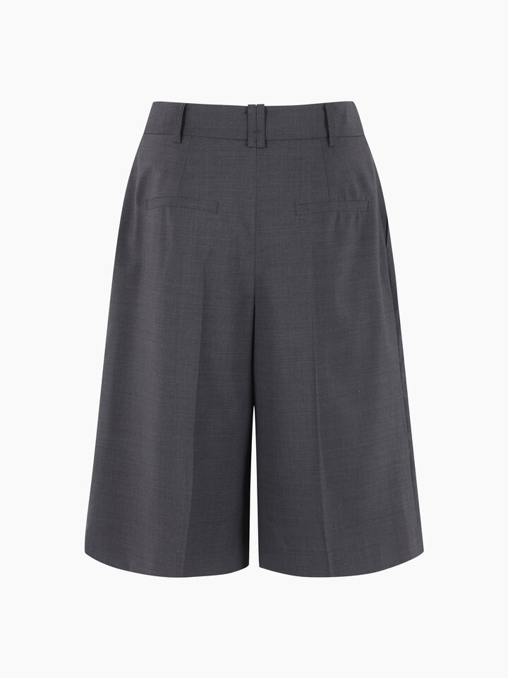 BERMUDA - sisley k shorts - Dark Gray | Sisley K image number 2